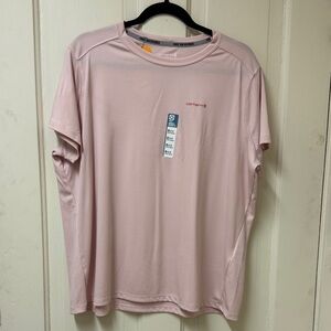 Carhartt womens Light Pink Short Sleeve Tee new with tags